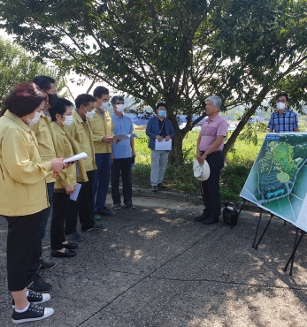 정읍시의회 행정자치위원회 동학농민혁명기념공원 공사현장 방문 섬네일 파일